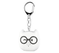 Porte-clés d'alarme de sécurité - Sirène d'urgence puissante, conception légère, unité de chargement USB | Accessoire de protection personnelle, équipement de sécurité de voyage, dispositif d'alerte d