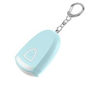 Porte-clés d'alarme portable sûr 130 dB avec lumière LED pour femmes, étudiants, enfants, personnes âgées, alarme pour personnes âgées, son sûr, porte-clés d'alarme pour femme rechargeable