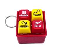 Porte-clés d'alerte - Porte-clés d'alerte aéronautique de 2 pièces | Chaîne à boutons đi ávviso avec sons, avec lumière LED brillante, mini bouton de sécurité pour cabine de pilotage aéronautes, rouge