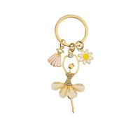 Porte-clés Danseuse Accessoires en acrylique Porte-clés Sac de voiture Accessoires simples et polyvalents Cadeau