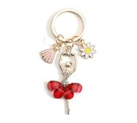 Porte-Clés Danseuse De Ballet Avec Strass, Cadeau élégant Pour Femme, Petite Surprise Pour Amies Et Petite Amie, Idéal Comme Cadeau D'anniversaire Ou Pour Des Occasions Spéciales