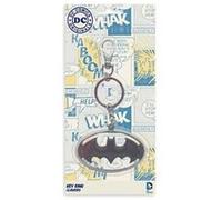 SD Toys Porte-clés Batman – Logo métal gris – Pour enfants unisexes