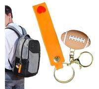 Porte-clés de baloncesto para niños, llaves deportivos - Baloncesto de silicone 3D, Partero para la mochila para niños, favores de la deportiva, fans de los deportes anillos de llave para el