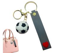 Porte-clés de baloncesto para niños, llaves deportivos - Baloncesto de silicone 3D, Partero para la mochila para niños, favores de la deportiva, fans de los deportes anillos de llave para el