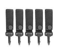 Porte-clés de ceinture avec boucle de sangle - Clip porte-clés avec porte-clés - Mousqueton de camping