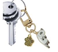 Porte-clés de chat, charme de porte-clés de chat | Porte-clés chaton mignon - Porte-clés adorable chat, porte-clés esthétique chaton de dessin animé drôle, pendentif de sac mignon créatif pour