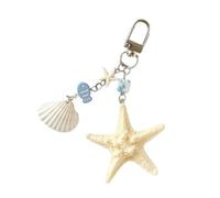 Porte-clés De Décoration Côtière Modèles Réalistes Coquillages D'étoiles Mer Pour Clés Idées Cadeaux Styles Plage Pratiques