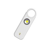 Porte-clés de défense anti-loup Alarme 135 dB Vibratoire Induction Charge Clignotant Sécurité Protection Rechargeable