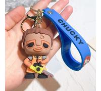 Porte-Clés De Fantôme Effrayant D'halloween Pour Bébé,Poupées D'horreur,Jeu D'enfant,Chucky,Tiffany Glen,Mini Figurines En Pvc,Jouet Clé,Cadeau Jogift