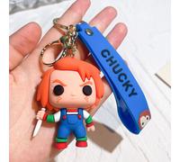 Porte-Clés De Fantôme Effrayant D'halloween Pour Bébé,Poupées D'horreur,Jeu D'enfant,Chucky,Tiffany Glen,Mini Figurines En Pvc,Jouet Clé,Cadeau Jogift