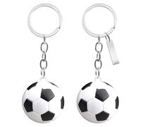 Porte-Clés De Football 3 Pièces, Cadeaux pour Les Fans De Football, Mini Porte-Clés De Football Créatifs, Porte-Clés Personnalisés Simples