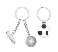 Porte-Clés De Football De Chaussure 1 Pièce Avec Porte-Clés D'Ouverture De Football 1 Pièce, Pendentif De Football, Porte-Clés De Fan, Cadeau De Football Pour Les Garçons