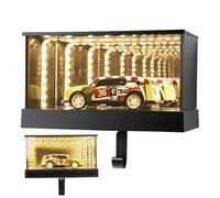 Porte-clés de garage, avec lumière LED et support mural de voiture - Pour entrée, porte d'entrée, couloir, salon, bureau, maison, appartement, cuisine, vestibule, foyer