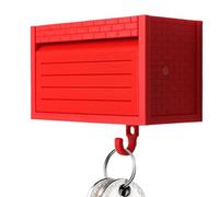 Porte-clés de garage de voiture - Ouvre-serrure - Support mural interactif créatif pour entrée, maison, voiture, rangement pour les amateurs de décoration, couloir