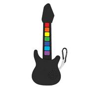 Porte-clés de Guitare électrique, Miniature réaliste Arc-en- pour Sac à Main, Sac à Dos, Bagage à Main, Voyage, fête, Bureau, école, Club, Noël