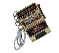 Porte-clés De Machine À Fruits Légers Facile Utiliser Accessoire Pendentif Clé Fruits Miniature Pour Le Plaisir Quotidien Porte-clés Rotation Facile