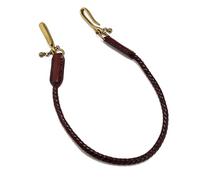 Porte-clés de motards en cuir PU Rockers avec | Accessoire de mode fait à la main pour les amateurs de punk et de rock, modèles à longueur réglable, accessoire