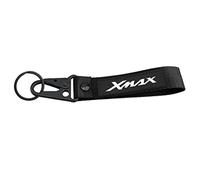 Porte-clés De Moto Anneau De Porte-clés De Moto pour Yamaha Xmax X-Max 125 250 300 400 2017-2020 2021 Porte-clés Protection du Support De Coque (Couleur : 1 Keychain Black, Size : 1)