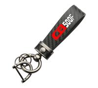 Porte-Clés De Moto En Alliage De Zinc Et Fiber De Carbone, Pour Honda CB500 CB500X CB500F CB 500 F X, Cadeaux(BLACK-CB500F)