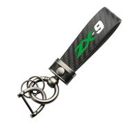 Porte-Clés De Moto En Alliage De Zinc Et Fiber De Carbone, Pour Kawasaki ZX9R ZX9 Ninja ZX-9R ZX 9, Cadeaux(Black-ZX-9)