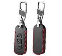 Porte-clés de moto en cuir porte-clés 3 boutons pour Honda Forza 750 250 300 125 PCX 150 X-adv hybride SH125 Scoopy SH300