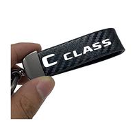 Porte-clés De Moto Porte-clés Longe pour Clés pour Mercedes Benz A B C E R S V Class CITAN Sprinter Viano VITO W124 W203 W204 (Couleur : C Class, Taille : Normal)