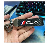 Porte-clés De Moto pour Clio Duster KADJAR Logan Megane SANDERO Scenic TWINGO Zoe Porte-clés De Voiture Porte-clés P Longe pour Clés (Couleur : Clio, Taille : Normal)
