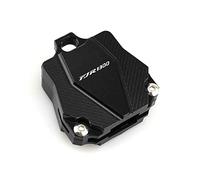 Porte-clés De Moto pour Yamaha FJR1300 FJR 1300 CNC en Aluminium Moto Clé Shell Case Cover Cap (Clé sans Puce) Noir Rouge Bleu Or (Couleur : Noir, Size : Normal)