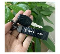 Porte-clés De Moto Support Moto Porte-clés Lanière pour Clés pour Yamaha MT01 MT09 MT07 MT10 MT03 MT 01 09 07 03 10 MT-01 MT-10 MT-03 (Couleur : Black MT 10, Taille : Normal)
