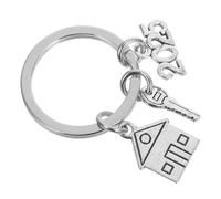 Porte-clés de Pendaison de Crémaillère en Alliage de Zinc, Nouvelle Maison