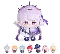 Porte-clés de personnage de jeu anime HSR, Mignon porte-clés collectionnable de 10cm, Taille compacte pour sacs à dos et clés (Castorice)