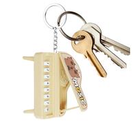 Porte-clés de piano,Charme décoratif,Petit pendentif - Pour garçons filles amateurs de musique collectionneurs voyageurs fête d'anniversaire costumes sacs à main cadeau de salle d'attente