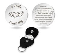 Porte-clés de poche pour homme et femme, cadeau de remise de diplôme pour elle, cadeau de remerciement, cadeau de retraite pour femme, homme, cadeau positif, cadeau de bonne chance pour papa,