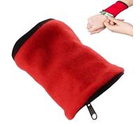 Porte-Clés de Poignet - Brassard Unisexe avec Pochette Zippée et Porte-Clés | Bandage Respirant Anti-Transpiration pour Marche Escalade Vélo Course Randonnée | Randonnée Course Vélo Escalade Stockage