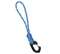 Porte-clés de poignet, crochet porte-clés - clip porte-clés anti-perte, crochet à clip avec fermeture à boucle triangulaire, cordon à sept noyaux pour le camping en plein air, la randonnée