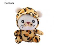Porte-Clés De Poupée En Peluche Anti-Fente, Pendentif En Peluche De Tigre De Taille Mini Pour Sac À Bandoulière