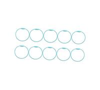 Porte-clés de pour Tente de, Porte-clé, Aide à, Anneaux métalliques pour travaux manuels, Bagages, étiquettes de Bagages, pièces de chaîne, Gris, comme sur la