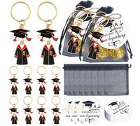 Porte-clés de remise de diplôme | 20 porte-clés inspirants pour université, collège, école d'infirmières | Pendentifs de sac souvenir pour les personnes âgées, bals, enterrements de vie de jeune fille