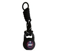 Porte-clés de remise en forme avec haltères et kettlebell, accessoire pendentif pour sac thermique, mini pendentif de gym pour clés de machine à sac à dos, cadeau, Dark Gray Colour, riferimento