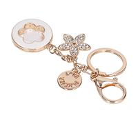 Porte-clés de Sac à la Mode, Mignon et Exquis, en Alliage de Zinc, pour la Décoration, Pendentif de Sac Pratique pour les Rendez-vous Amoureux (WHITE)