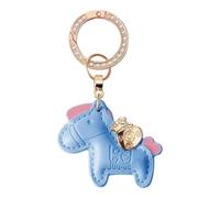 Porte-clés De Sac À Main De Cheval En Cuir - Taille 1,89x2,28 Pouces, Pendentif Animal Du Zodiaque, Accessoire Sur Le Thème De La Chance | Équipement De Voyage International, Distribution De Cadeaux D