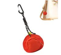 Porte-clés de sac à main, pochette de pièces mignonnes - Portefeuille de porte-clés en forme de chapeau avec fermeture éclair - Sac de poche de rangement des écouteurs clés, charme de pendentif de por