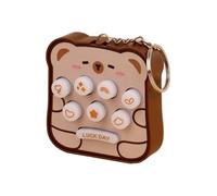 Porte-clés De Sac À Main - Porte-clés , Jouet Sensoriel Whack Mole, Accessoire De Réduction du Stress, Outil De Fidget Lumineux, Activité De Relaxation Portable | Ornement De Jeu Électroni