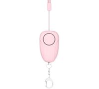 Porte-clés de sécurité personnel, alarme personnelle sécurisée | Sirène de sécurité portable 120 dB avec son sécurisé, chargement USB, petit, mignon, pour femme, sécurité portable