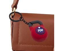 Porte-clés de sport 3D - Haltérophilie - Kettlebell Dumbbell Gym Sportif Porte-clés Mots de motivation, Porte-clés Charm Chaîne de charme drôle Cadeau de gym pour hommes Dumbbell Kettlebell - Charme