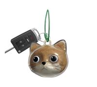 Porte-Clés de Stockage de Poils de Chat - Bocal de Stockage pour Poils de Chat,Mini Flacon Charme Accessoire Mode pour Sac à Main Portefeuille Femmes Filles Garçons Hommes