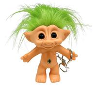 Porte-clés de Troll - Porte-clés style vintage , figurine de cheveux de couleur fou de 10 cm | Mignon anti-perte pour femmes et filles, sac, sac à dos, clés de voiture, accessoire