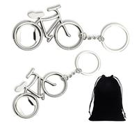 Porte-Clés De Vélo 2Pcs, Sac De Rangement Noir 1Pcs, Ouvre-Bouteille Porte-Clés, Porte-Clés Ouvre-Bouteille, Mini Ouvre-Bouteille, Ouvre-Bouteille De Vélo
