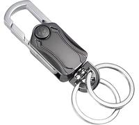 Porte-clés de voiture 2 pièces pour Jaguar F-TYPE Coupe 2013-2021 Porte-clés Accessoires porte-clés de voiture,B