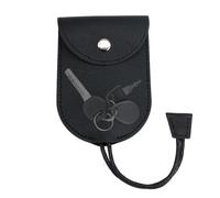 Porte-clés de voiture en cuir synthétique - Fait à la main - Pas facile à tirer vers le bas pour vos clés de voiture